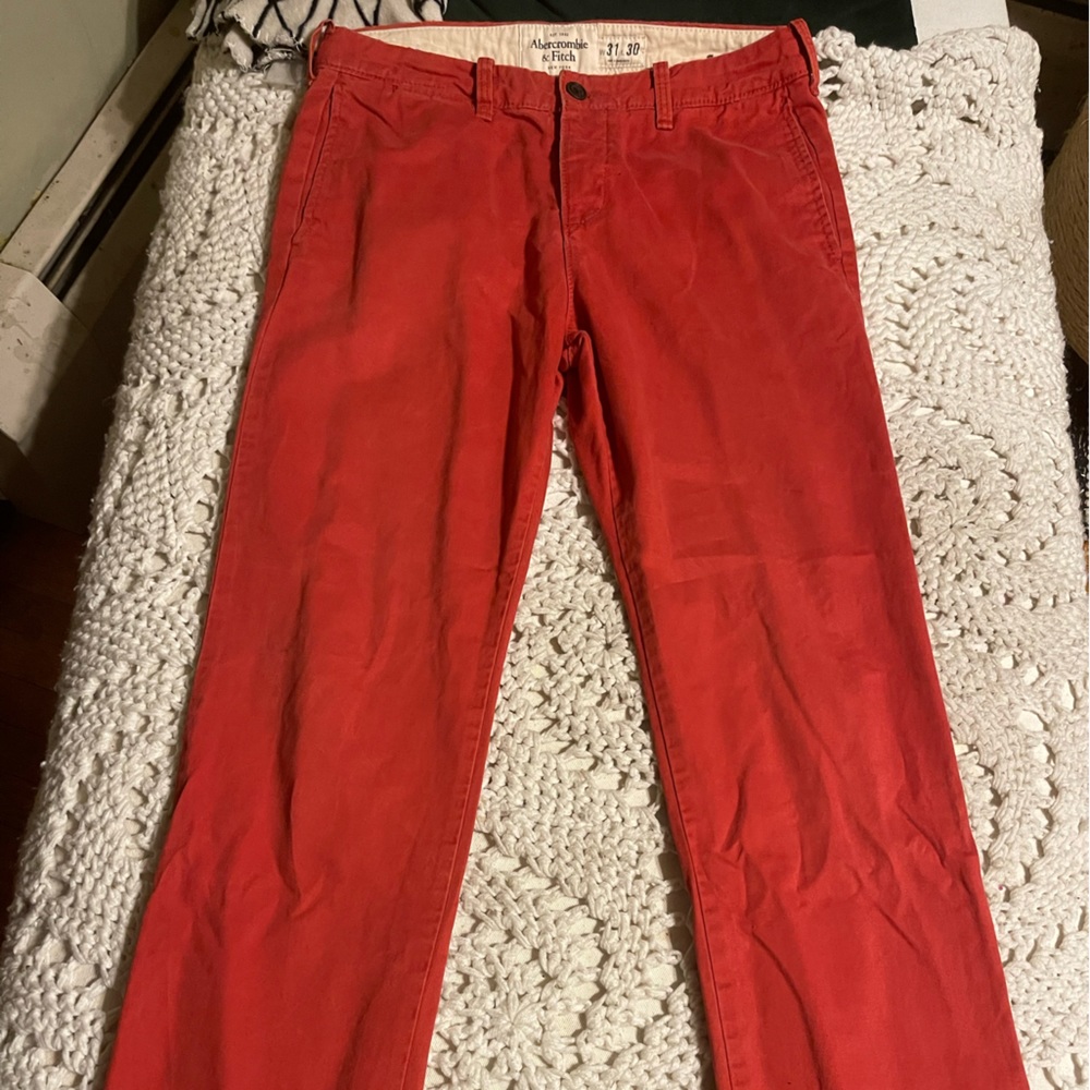 Men’s Redish orange pants